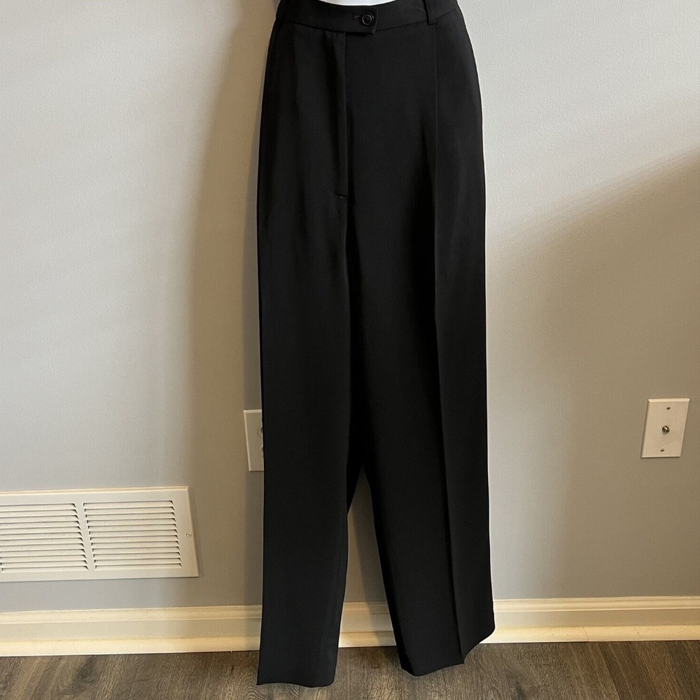 Eddie Bauer Women Black Dress Pants• Sz 12 Tall